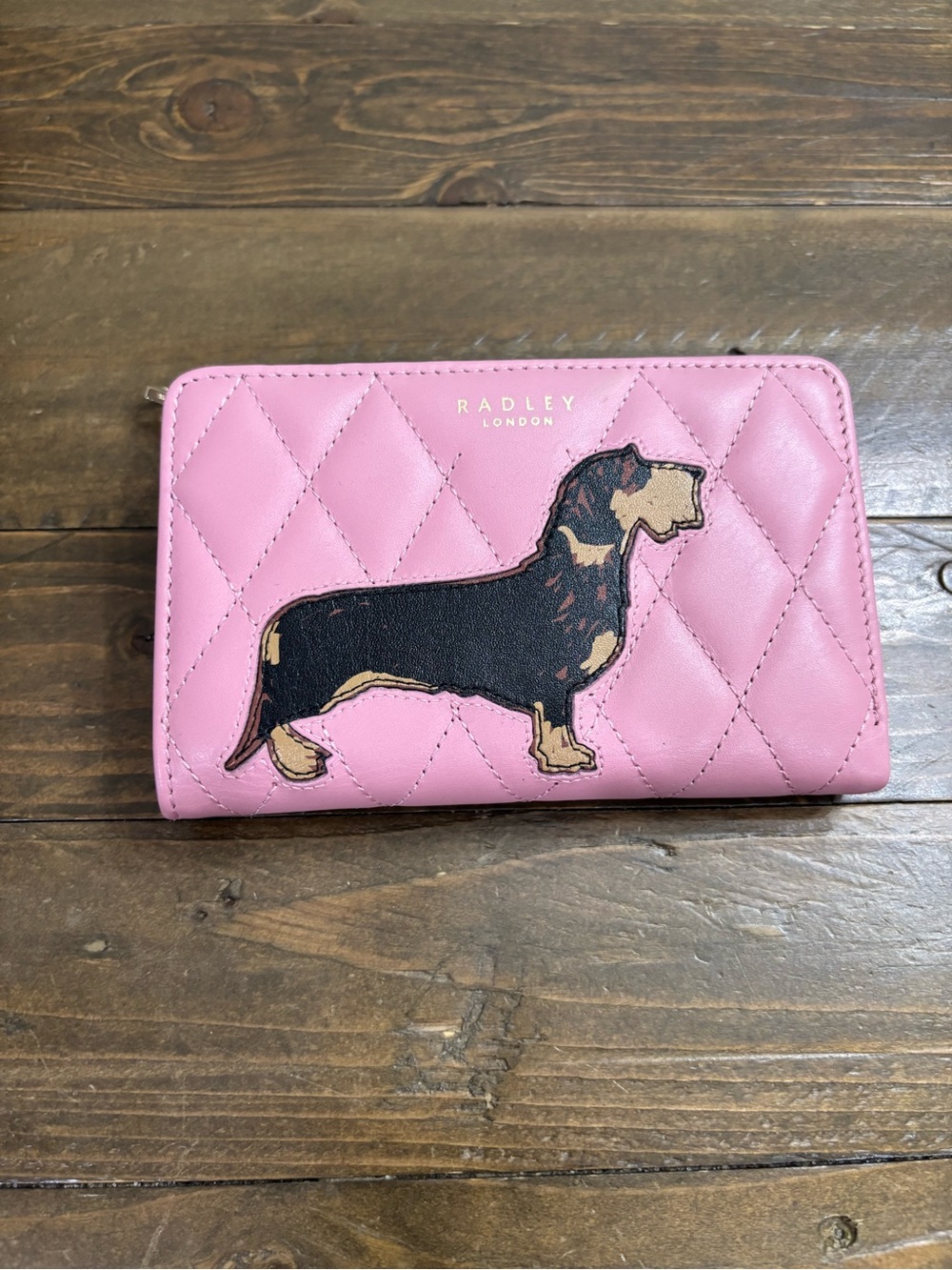 RADLEY LONDON Vintage Pink Radley and Friends Medium Bifold Wallet